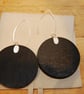 London Map Statement Earrings Laser Cut City Jewellery Layered Wood and Sterling - Image 8