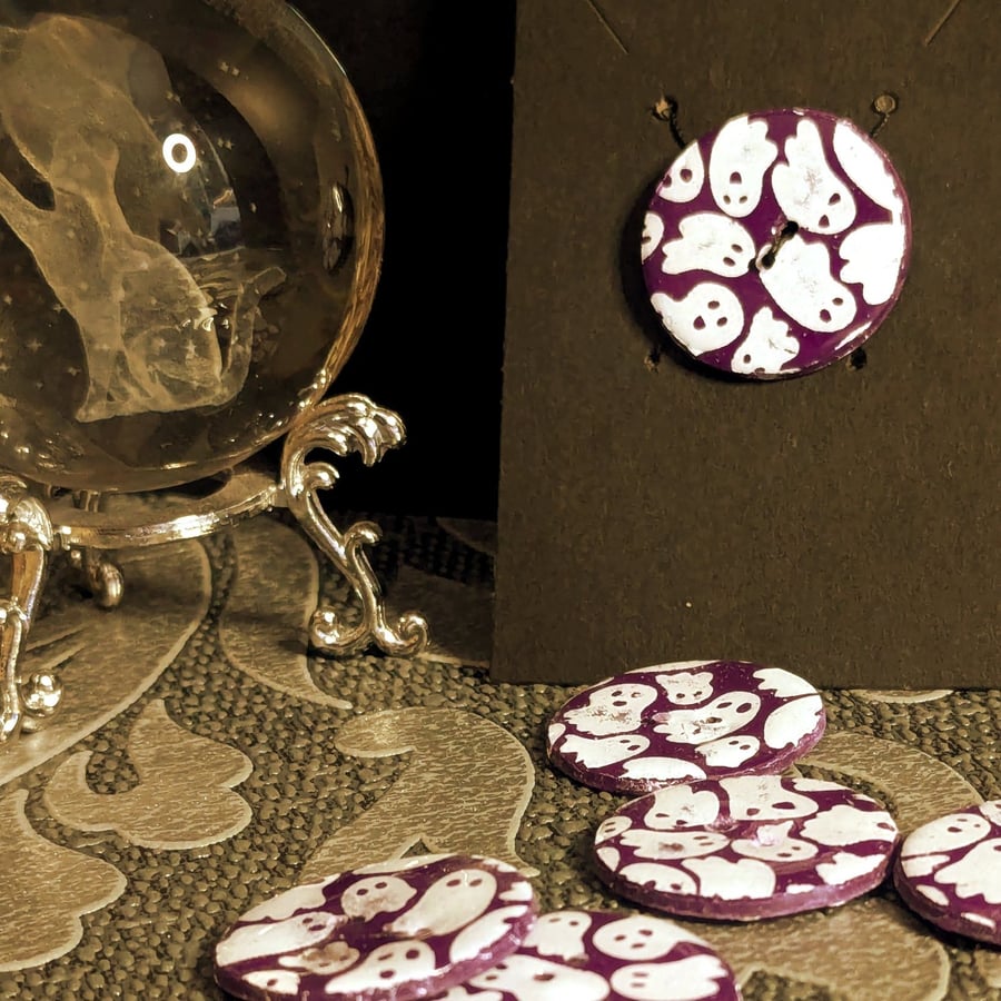 Ghost button – 30mm
