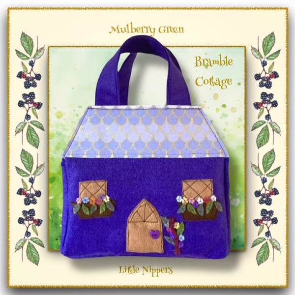 Bramble Cottage - A Little Nipper Mouse House in a Bag