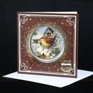 Wren Let It Snow Christmas card