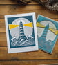 Big Beacon - lighthouse print A4
