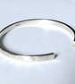 Textured Bangle, Sterling Silver - Image 7