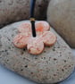 Sale-Orange daisy necklace - Image 2