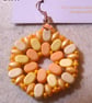 Hexagonal bead earrings (customisable) - Image 1