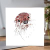 Otterly Gorgeous Greeting card