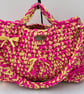 Handmade crochet tote bag