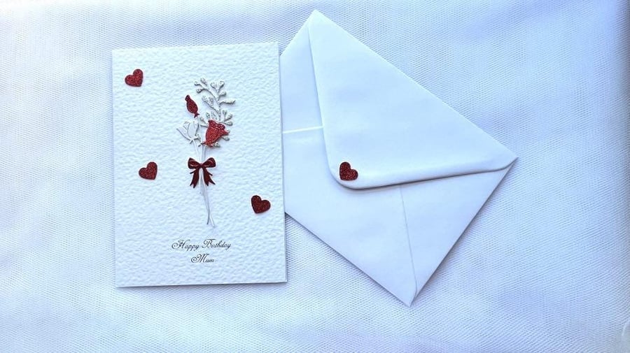 Handmade Personalised Birthday Card with Envelope C504