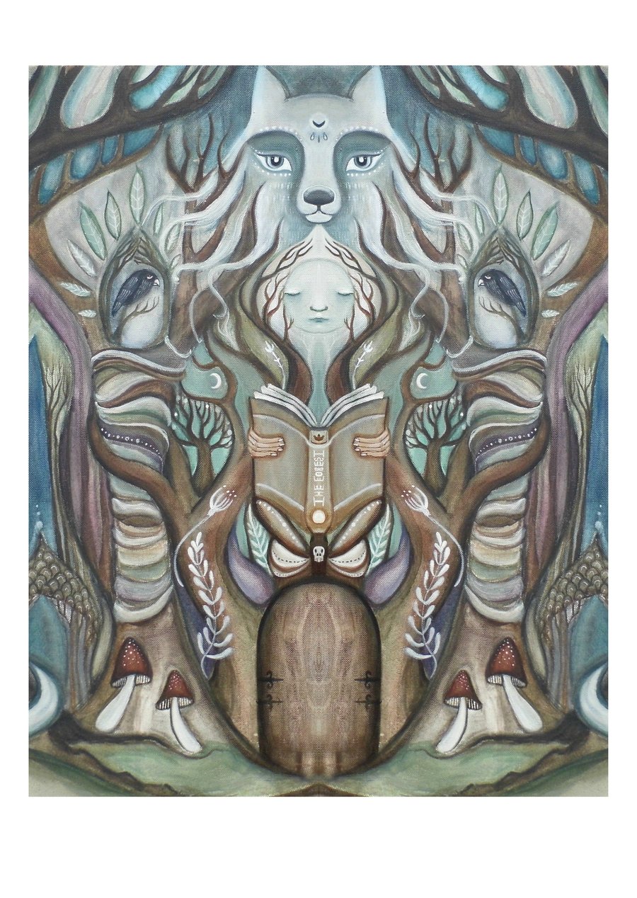 'Entanglement' A4  Limited edition print