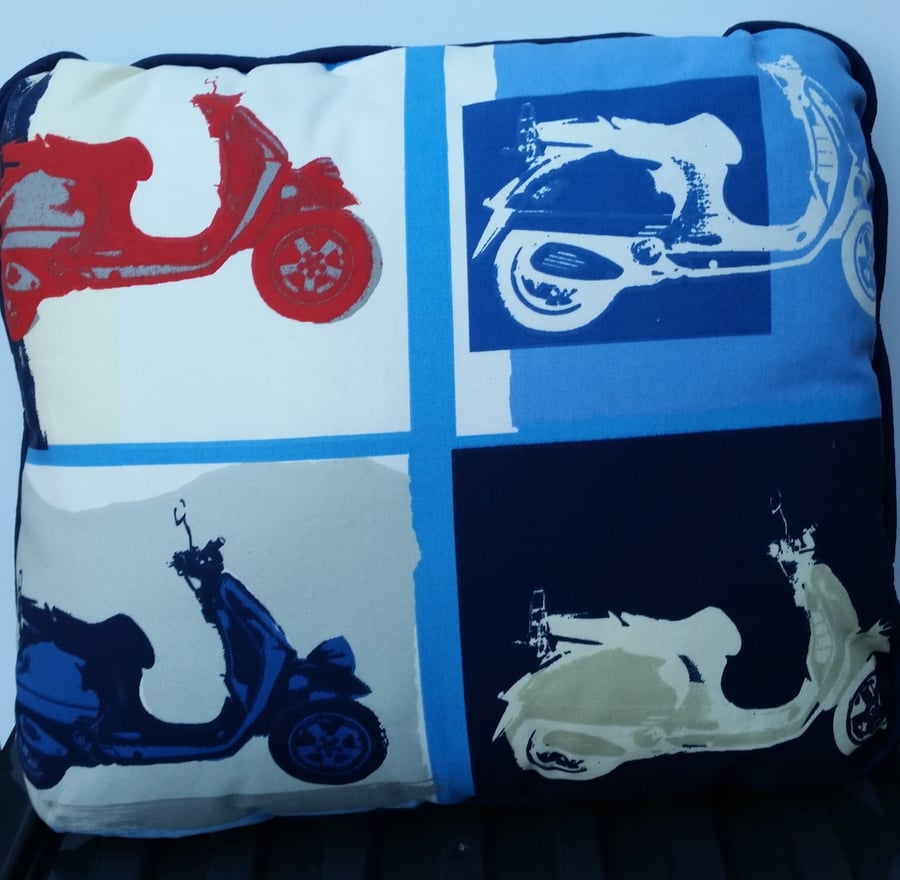Cushion with Scooter design
