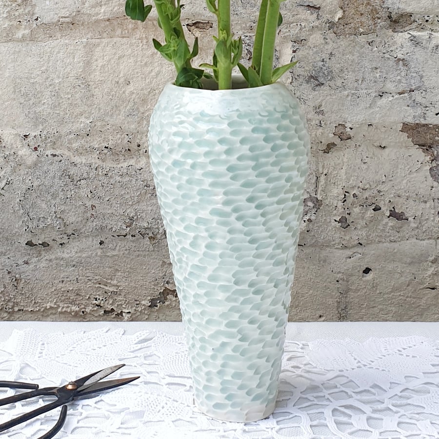 Celadon Flower Vase
