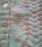 20 Inch Round Neck Cardigan with Cable Design - Image 3