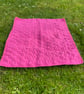 Sparkly pink baby blanket - Image 1