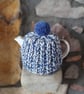 Tea Cosy, Cozy, Tea Pot Cover, Suki, For Life Stump Compatible, Hand Knitted - Image 1