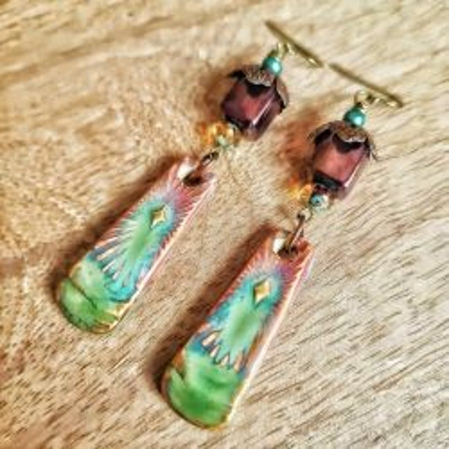 Artisan Handmade Earrings Nature