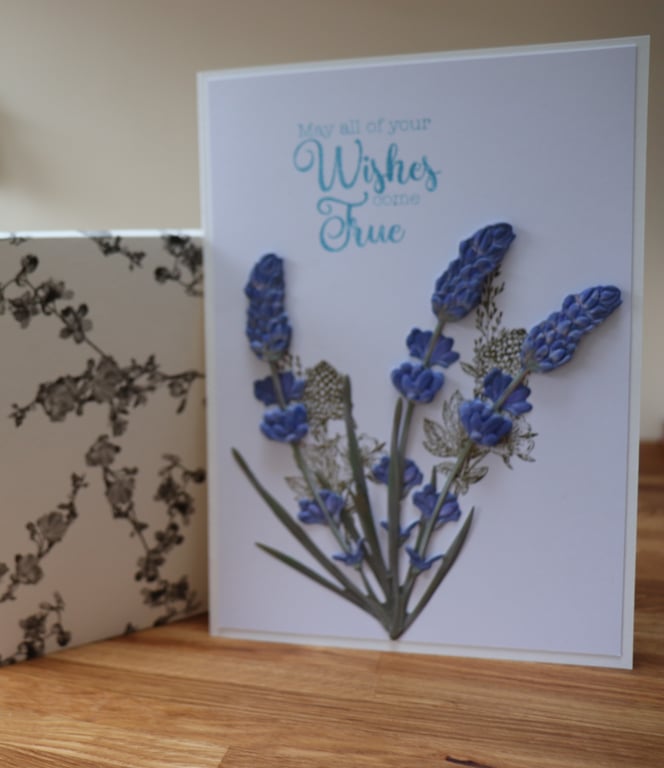 Lavender Wishes, in the breeze