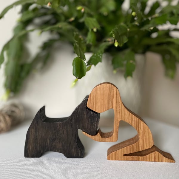 Boy and his Scottie dog