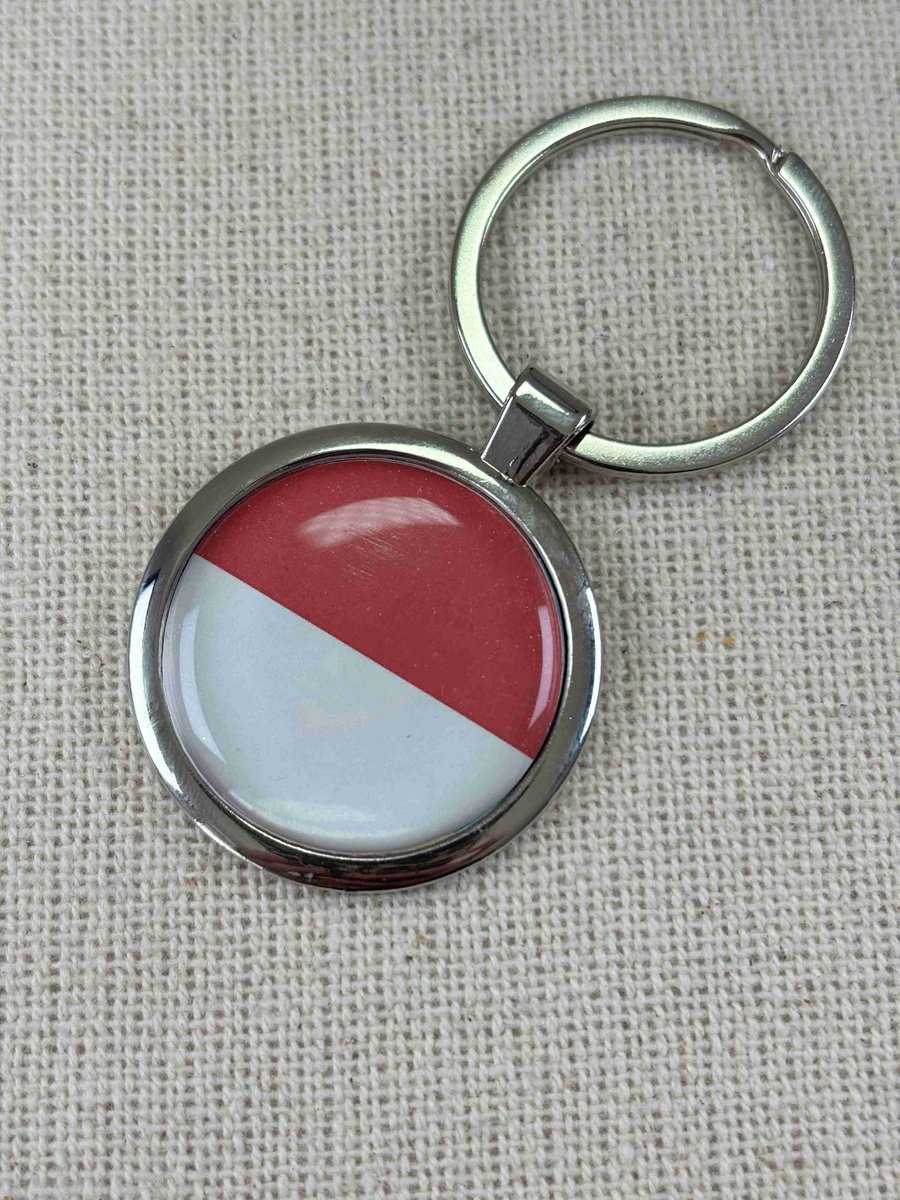 Indonesia Flag Keyring