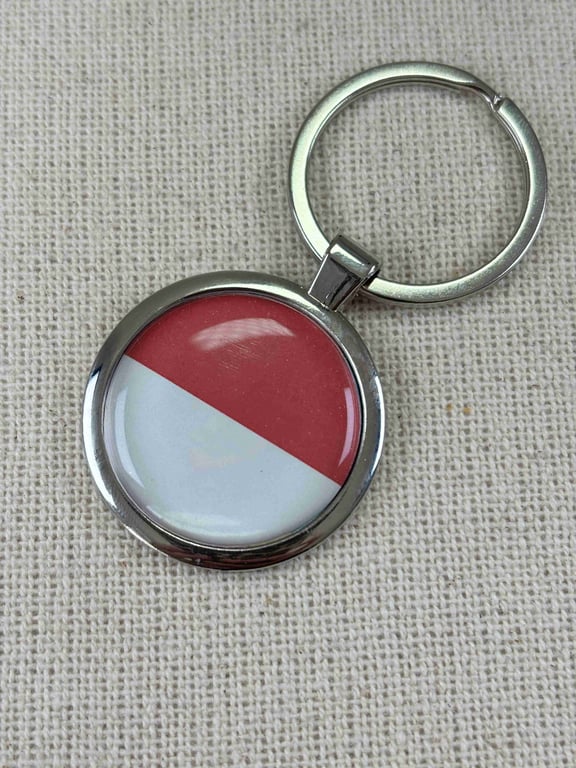 Indonesia Flag Keyring