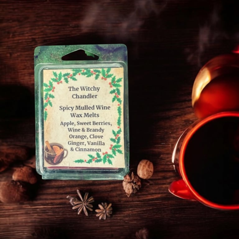 Spicy Mulled Wine Handmade Wax Melts 