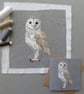 Printed Barn owl card - Image 2