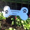 Personalised Pet Memorial Marker-Pet Grave Plaque-Pet Headstone
