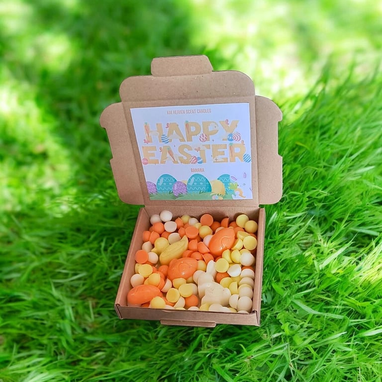 Handmade Easter Wax Melt scoopies dots in a box Soy Wax Highly Scented Vegan