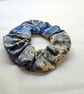 Sleep Mask Gift Set, Blue Batik Scrunchie, Headband, Perfectly Imperfect - Image 6