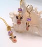 Reindeer with a Red Nose Novelty Christmas Necklace and Earrings, Christmas 2025 - Image 10