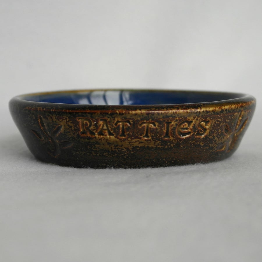 19-04 Pet rat bowl ratties pawprint (Free UK postage)