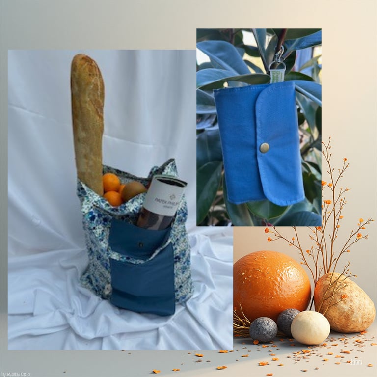 Folding Tote Bag ONLY BLACK WITH ORANGE BAG AVAILABLE