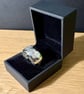 "Napalm" - Heaviest Sterling Silver Ring - 25g - Made To Any Size - 13mm x 3.5mm