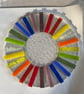Fused Glass Rainbow Mirror - Image 3
