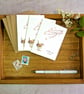 Set of 3 Wren & Cherry Blossom Mini Notecards  - Image 3