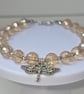 Gold Dragonfly charm bracelet  - Image 5