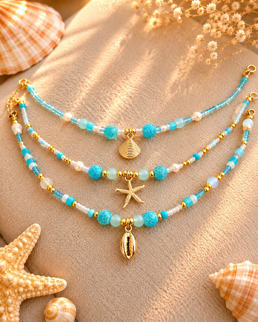 Coastal Charm Anklet Collection 