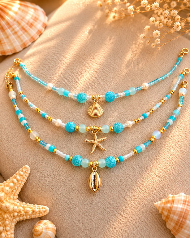 Coastal Charm Anklet Collection 