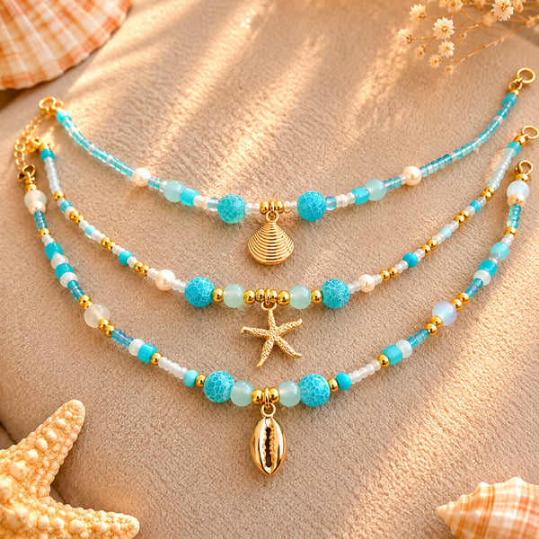 Coastal Charm Anklet Collection 