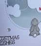 Christmas Card - Rabbit With Clouds - Stormy Blue - Christmas Wishes - Image 8