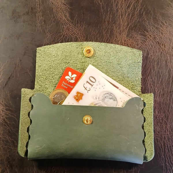Handmade Leather Card Holder,  Wallet,  Purse