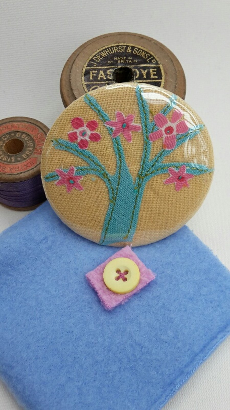 Pocket mirror - Blossom Tree