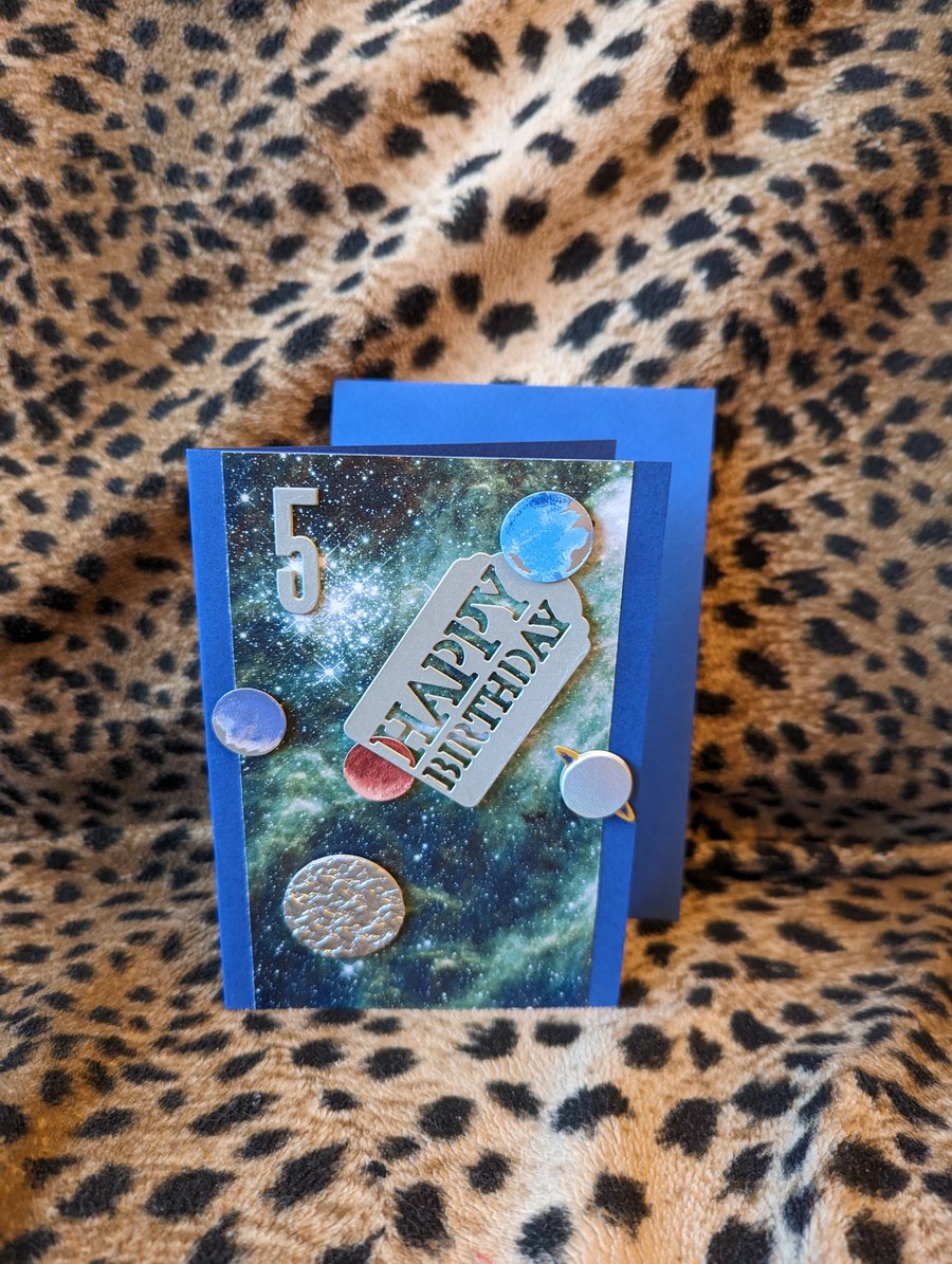 Birthday Card for 5 Year Old