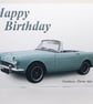 Sunbeam Alpine 1963 - Birthday, Anniversary, Retirement or Plain Card