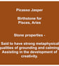  Picasso jasper and copper gemstone handmade drop earrings , Pisces jewelry - Image 6