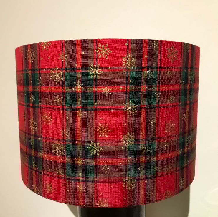 Next cheap tartan lampshade
