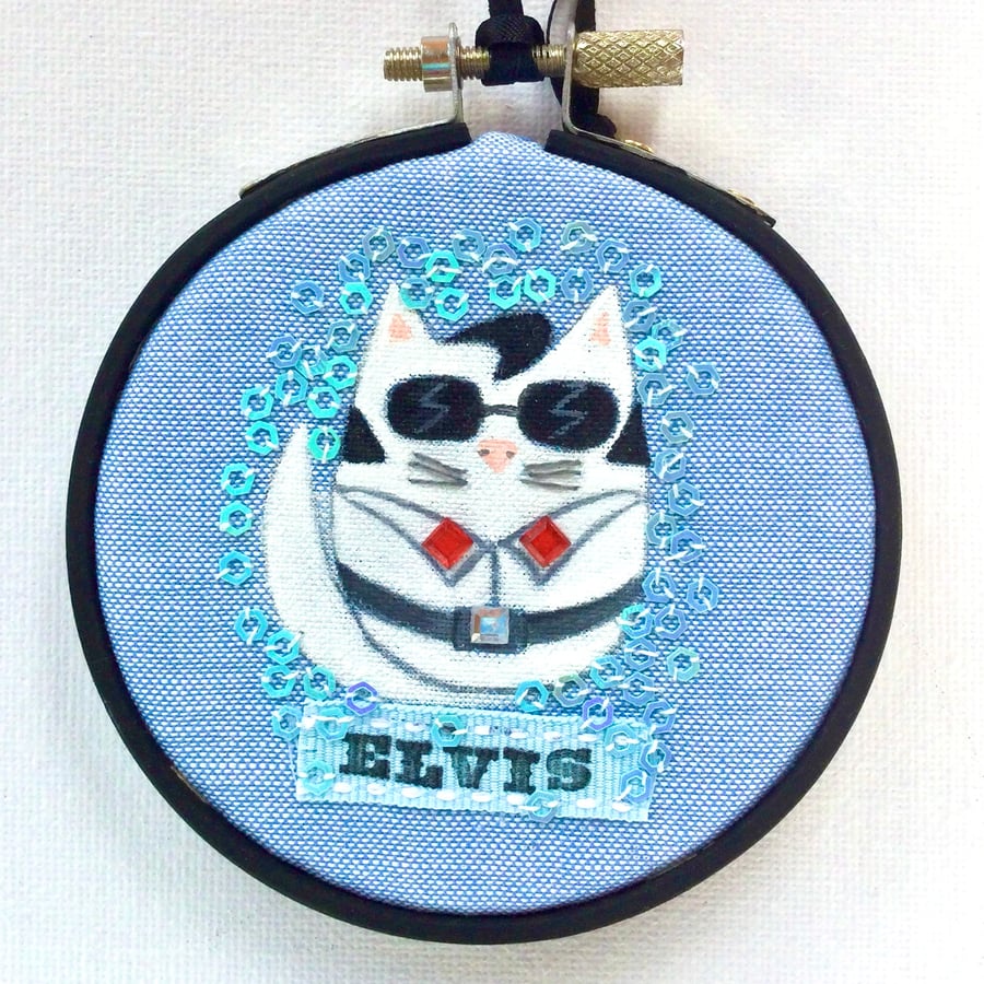 Elvis Cat, Hoop art.
