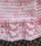 12" Early Baby Lace Edge Baby Girls Cardigan (Prem) - Image 3