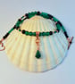 Onyx Necklace With Malachite Pendant, Anniversary, Birthday, Gifts For Her - Image 5