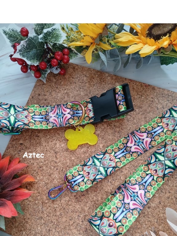 Bespoke Handmade Dog Lead and Collar, dog accessories