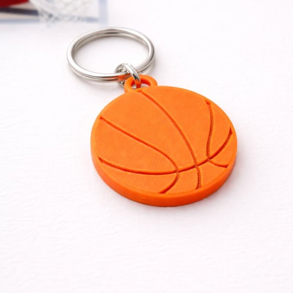 Basketball Keychain – Custom 3D Printed & Handmade