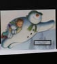 Flying Through the Air Christmas Card - Image 1